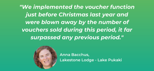 Lakestone Lodge Gift Voucher Showcase