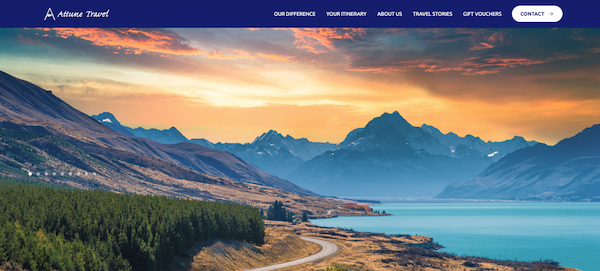 Attune Travel Home Page